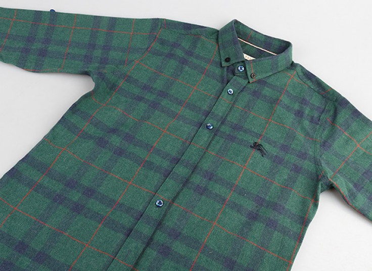 پیراهن پشمی مردانه طرح BURBERRY