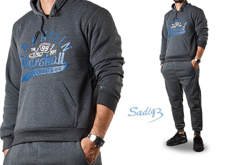 ست سویشرت کلاه دار و شلوار Sadig