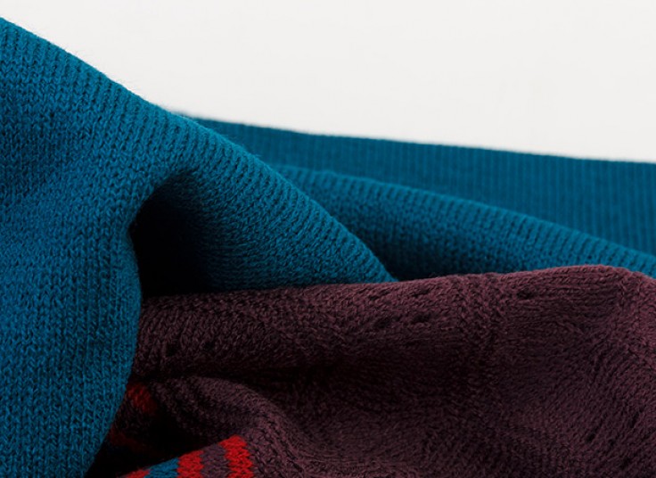 شال بافت زمستانی Geometric