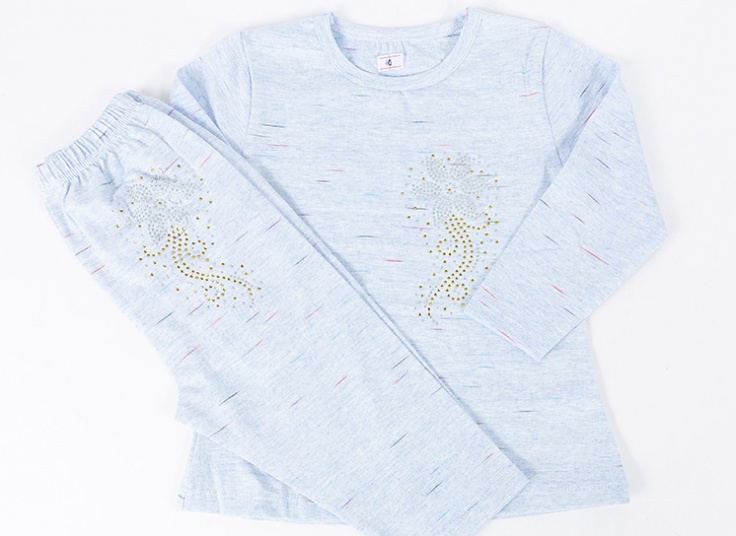 بلوز و شلوار دخترانه طرح گل