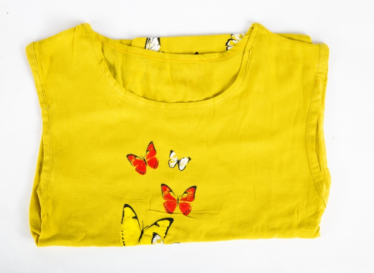 تاپ نخی طرح پروانه