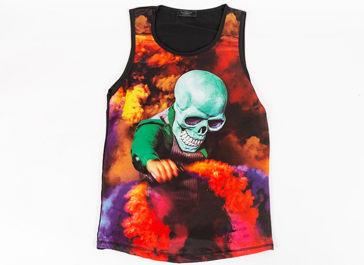 رکابی طرحدار مردانه