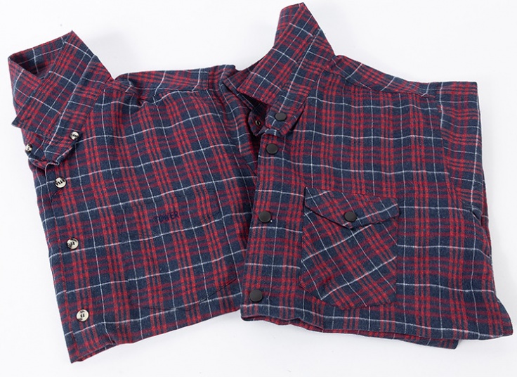 پیراهن چهارخانه پشمی Tower