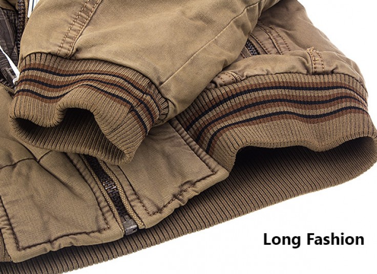 کاپشن کلاه دار Long Fashion