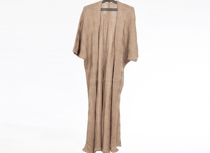 مانتو بافت زنانه جلو باز