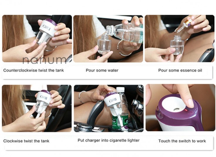 بخور سرد و خوشبو کننده خودرو Nanum Car II