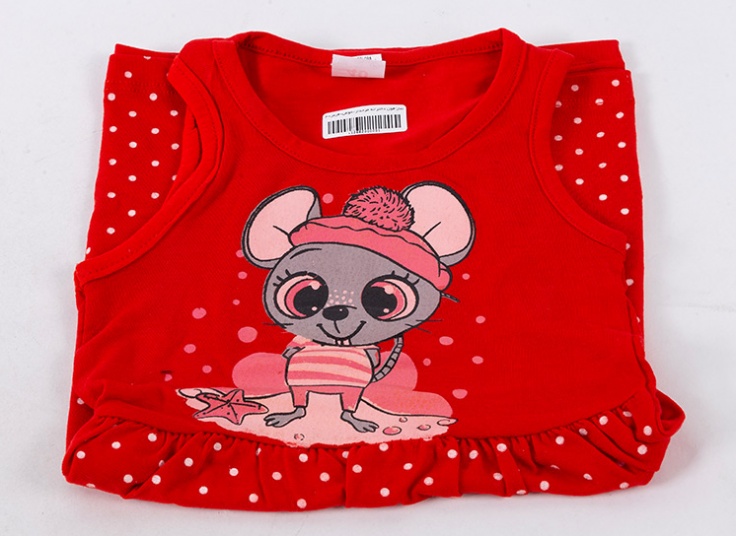 سارافون دخترانه طرحدار