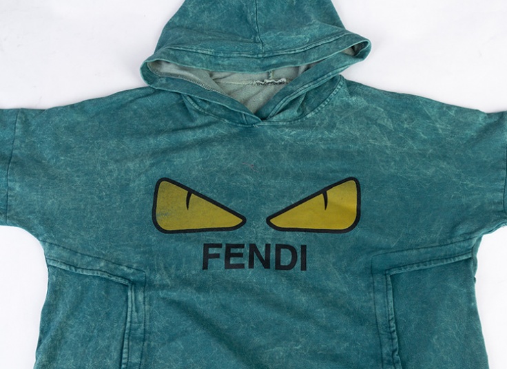 بلوز زنانه کلاهدار FENDI