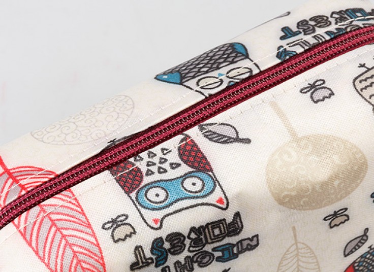 کیف لوازم آرایش طرح جغد