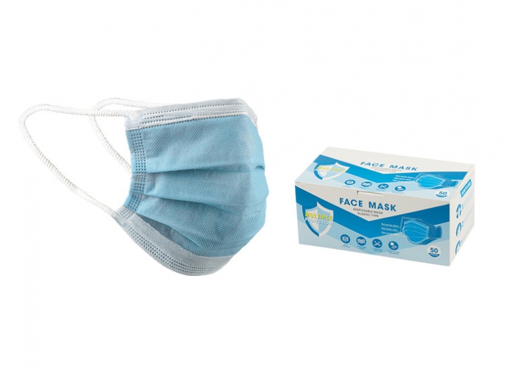 ماسک یکبار مصرف ملت بلون