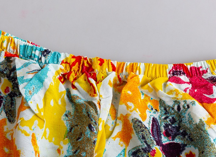 شلوارک نخی سایز بزرگ زنانه ROSY