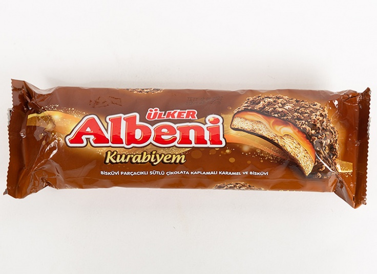 بیسکویبت شکلاتی کاراملی Albeni
