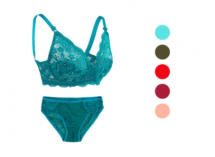 ست لباس زیر توری زنانه Ailar