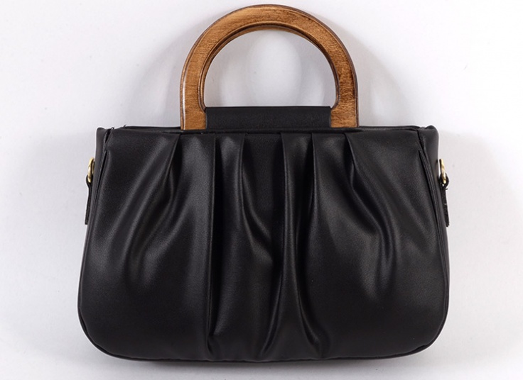 کیف زنانه دسته چوبی