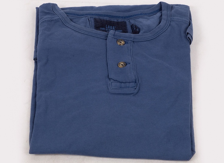 تیشرت دکمه دار مردانه H&M