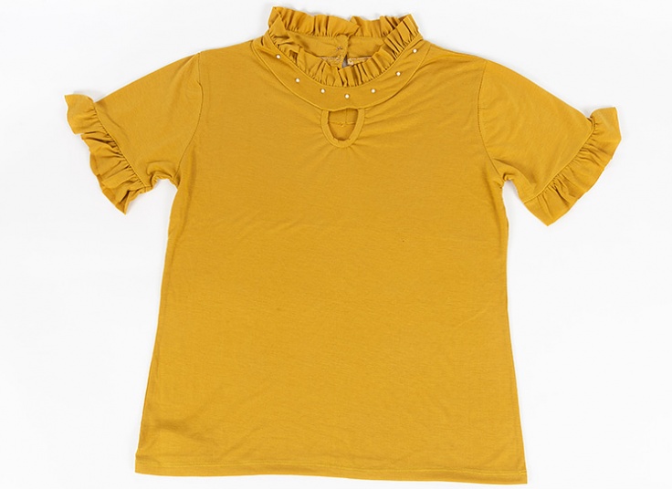 تیشرت زنانه چین دار