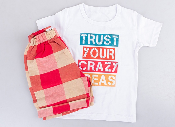 ست تیشرت و شلوارک پسرانه ORIGINAL