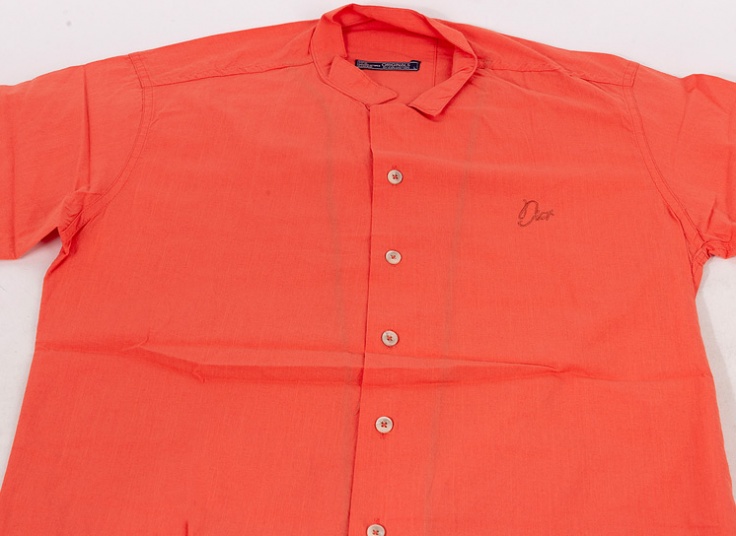 پیراهن کتان مردانه یقه دیپلمات Dior