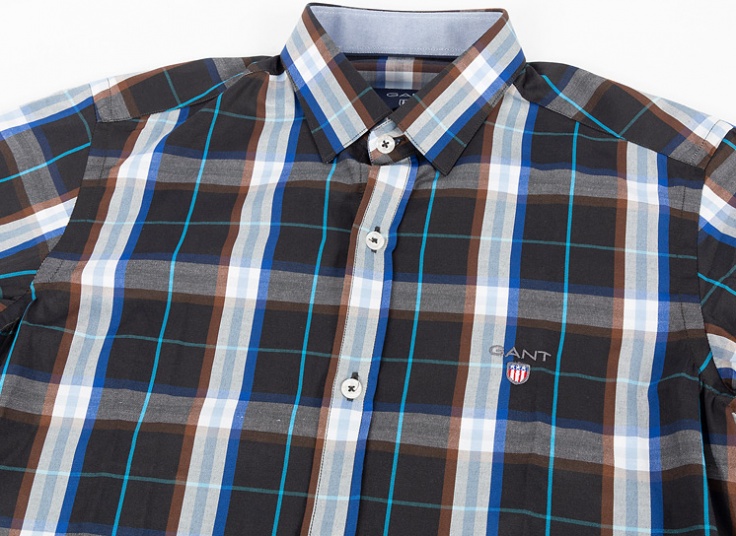 پیراهن مردانه چهارخانه GANT