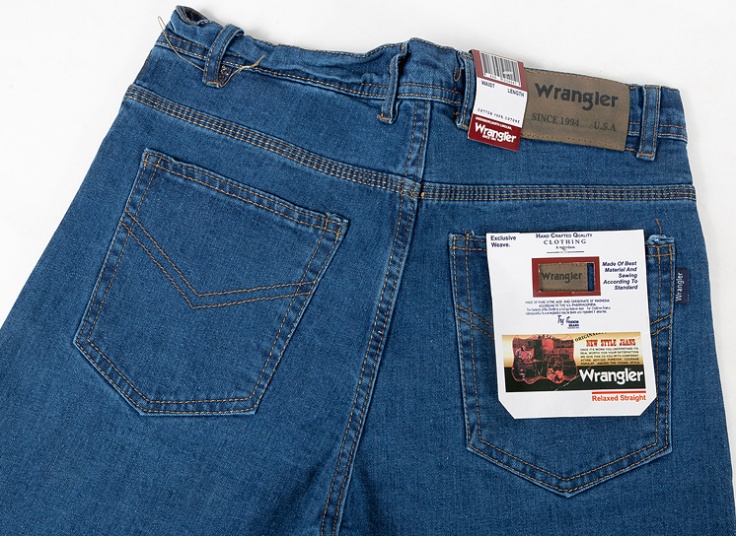 شلوار جین پنبه Wrangler