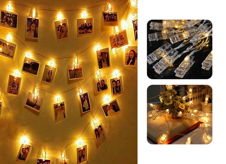 ریسه LED گیره دار