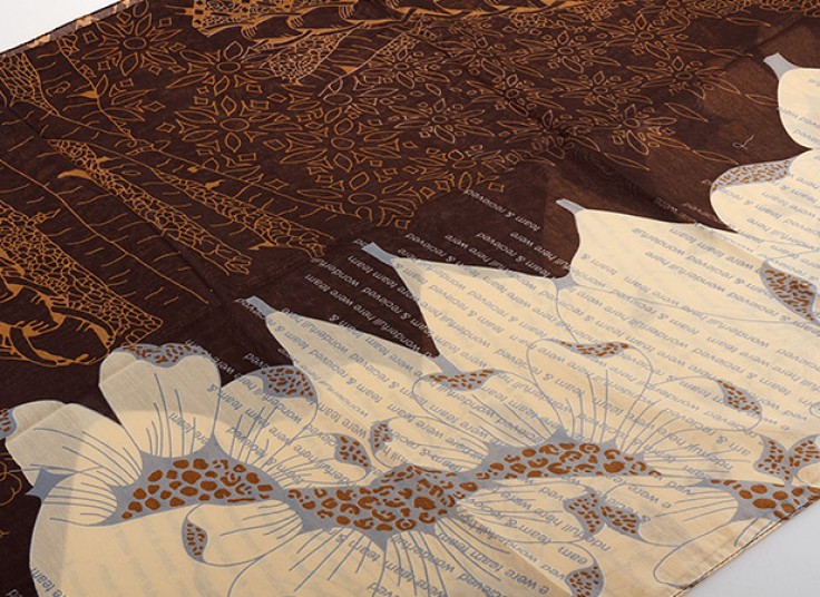 شال طرح دار