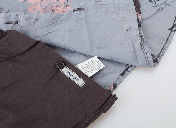 شومیز کتان طرحدار Multi Brand