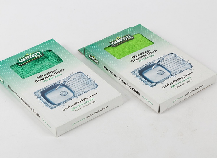 انواع دستمال میکرو فایبر Green