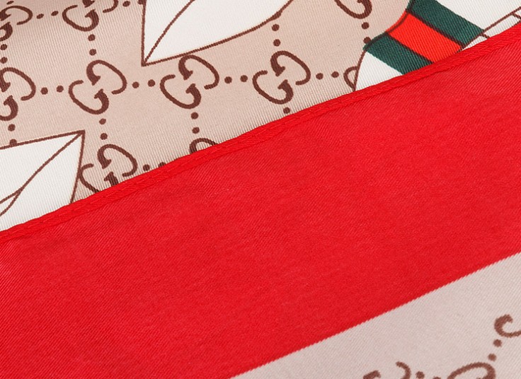 روسری ساتن ابریشم قواره دار Multi Brand