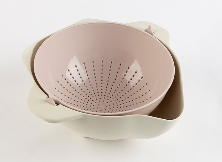 ست کاسه و آبکش استپ دار Dima