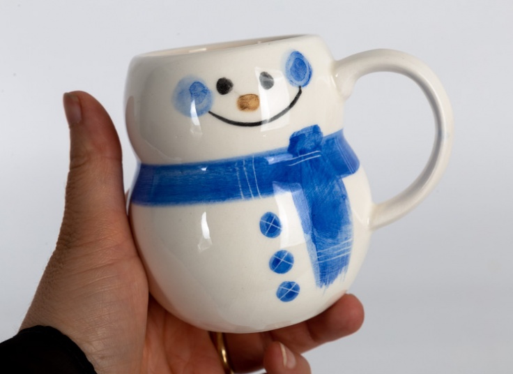 ماگ آدم برفی