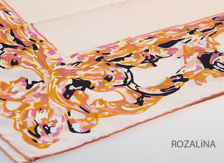 روسری ساتن ابریشم ROSALINA