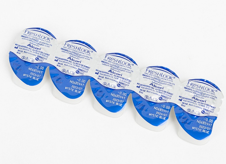 پک 5 عددی لنز رنگی FreshLook