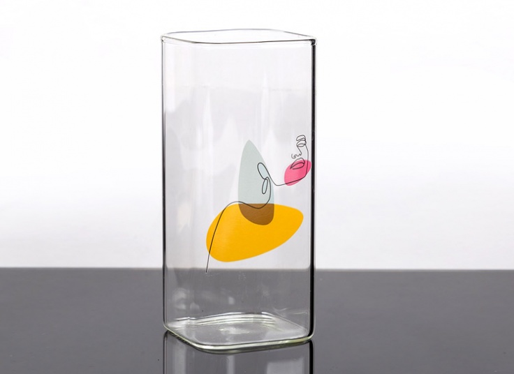 لیوان مربع پیرکس