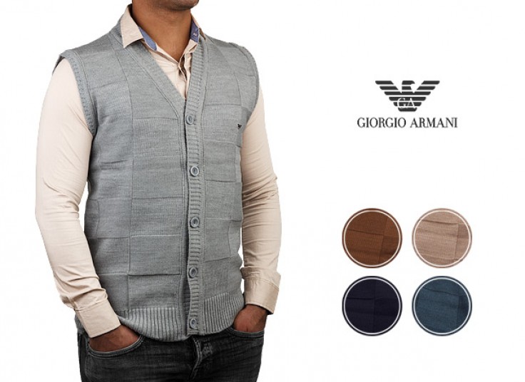 ژیله بافت مردانه طرح Armani