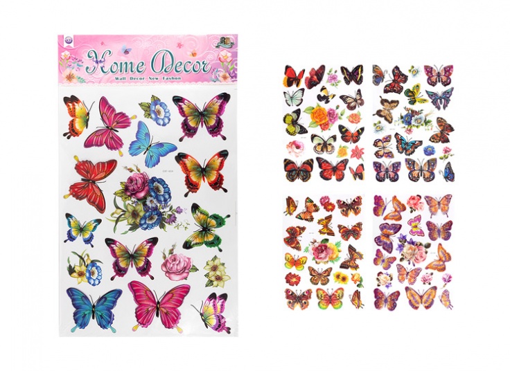 استیکر سه بعدی Butterflies