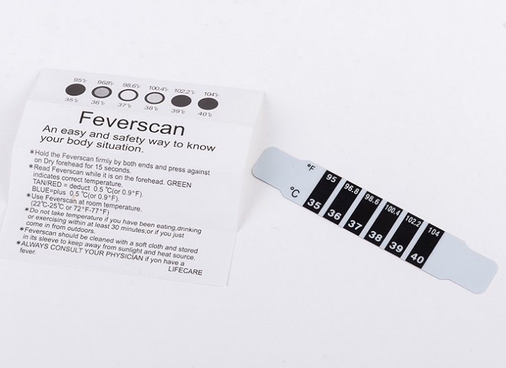 پک چهار عددی تب سنج نواری پیشانی