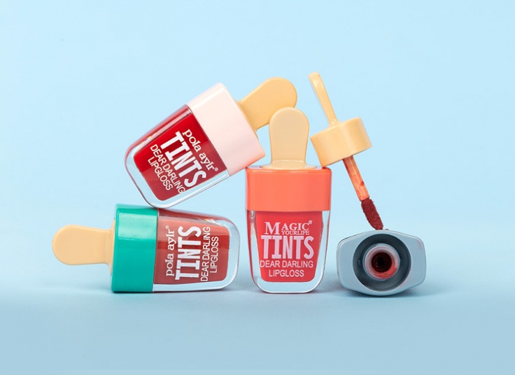 رژ مایع طرح بستنی