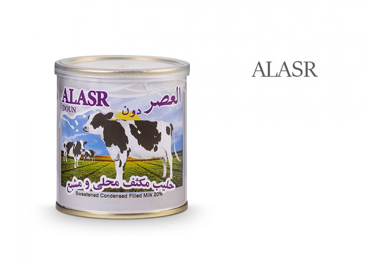 شیر غلیظ شده شیرین ALASR DOUN