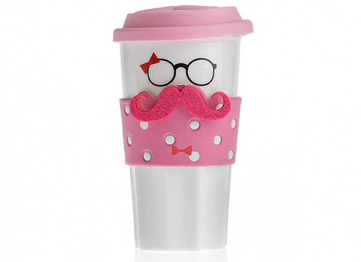 ماگ سرامیکی خانم و آقای سیبیل