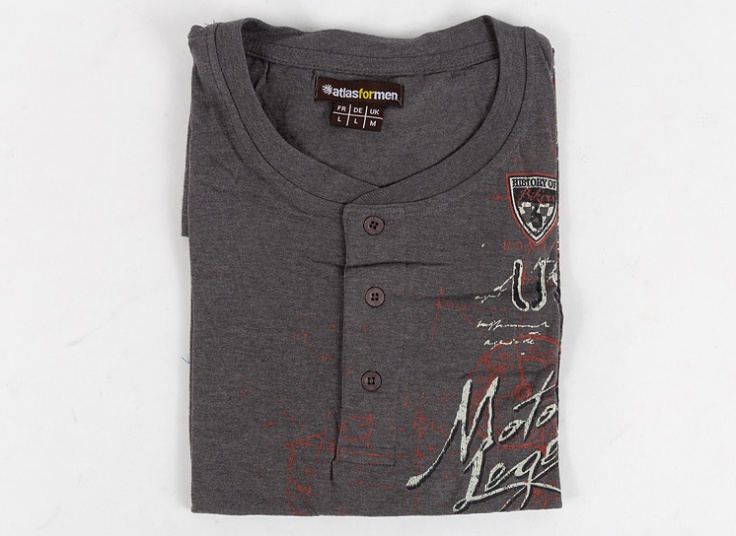 تیشرت آستین کوتاه مردانه atlas