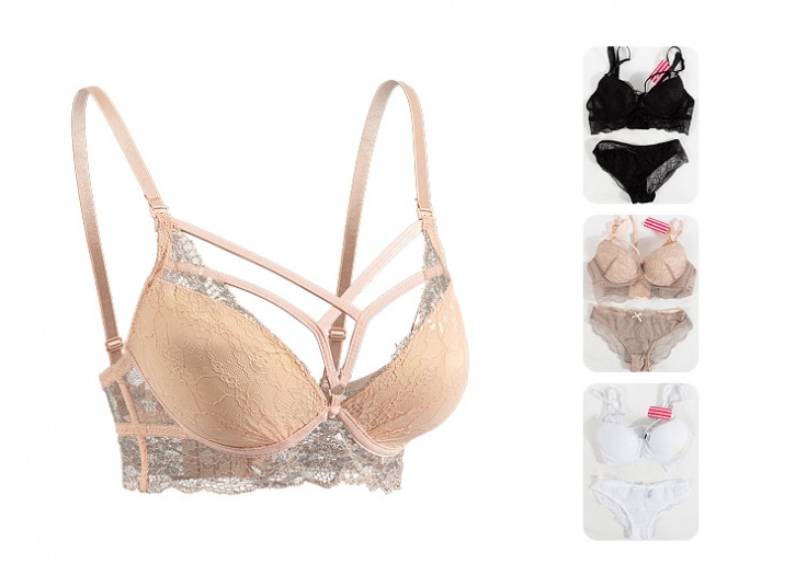 ست لباس زیر زنانه Qianbei Show