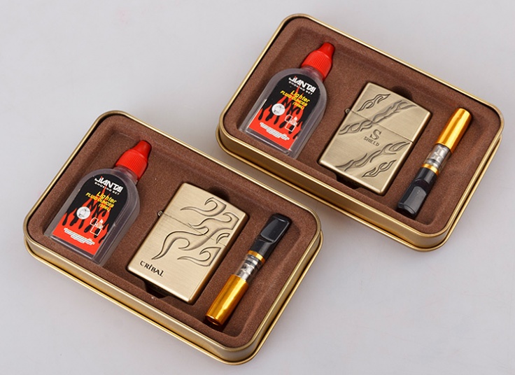 پکیج سه تکه فندک بنزینی Jiantai