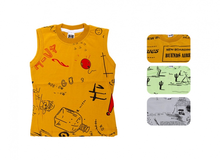 رکابی بچگانه طرحدار