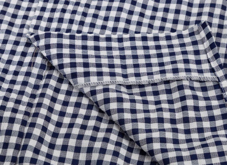 پیراهن یقه انگلیسی چهارخونه Salvatore Ferragamo