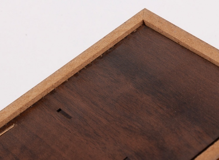 جعبه پذیرایی چوبی