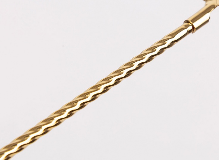 قاشق شربت خوری مدل نی دار