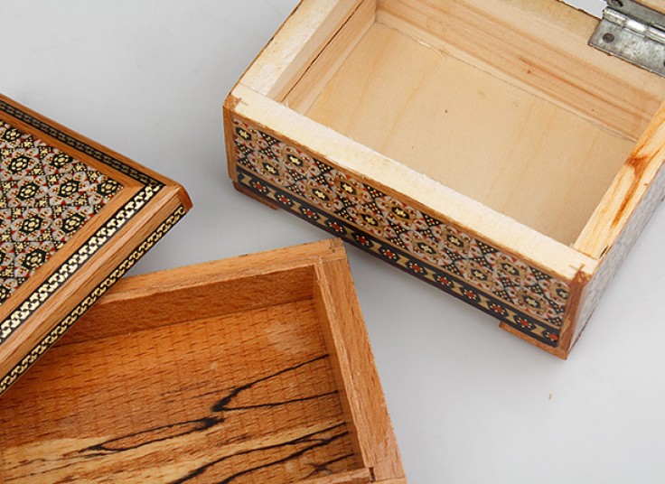 جعبه خاتم کاری