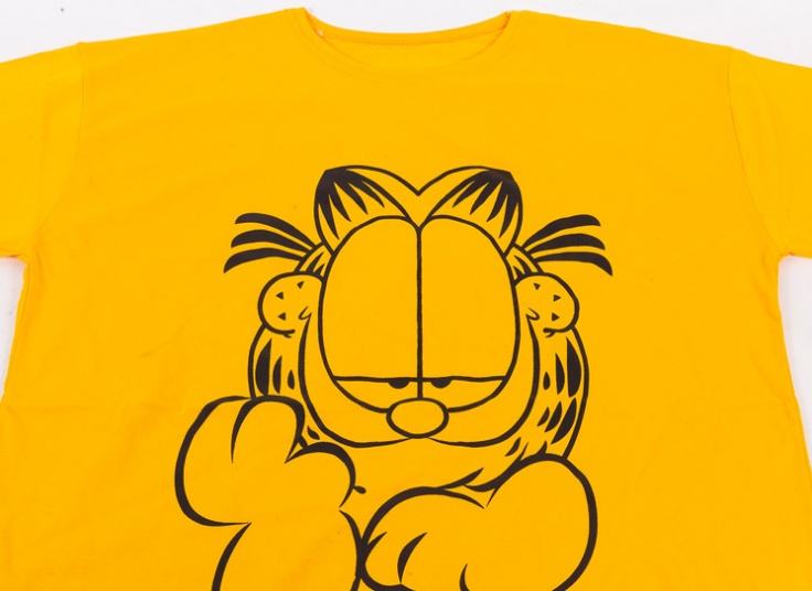 تیشرت سایز بزرگ طرح گارفلید