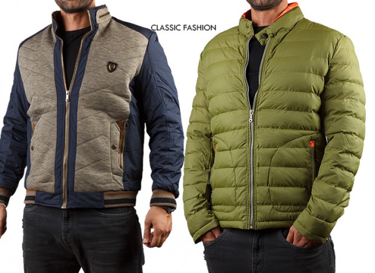 کاپشن های مردانه Classic Fashion